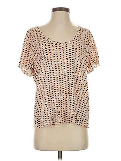 Pre-owned Scotch & Soda Short Sleeve T-shirt In Tan