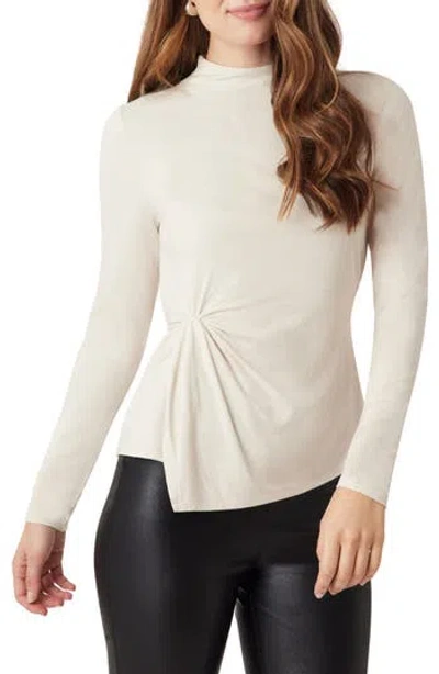Scotch & Soda Side Twist Top In Neutral