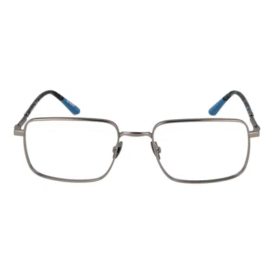 Scotch & Soda Silver Men Optical Frames In Metallic