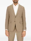Scotch & Soda Single-breasted Suit In Brown
