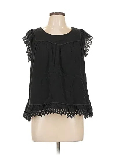 Pre-owned Scotch & Soda Sleeveless Blouse In Black