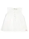 Scotch & Soda Sleeveless Blouse In White