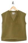 Scotch & Soda Sleeveless Knit Shell Top In Gray