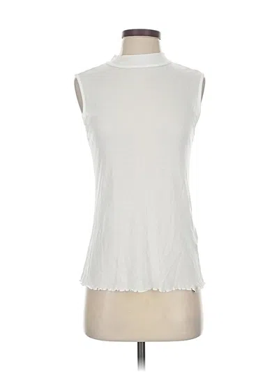 Pre-owned Scotch & Soda Sleeveless T-shirt In White