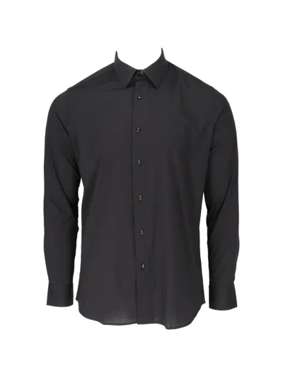 Scotch & Soda Mens Black Dress Shirt In Gray