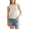 Scotch & Soda Smocked Tank Top In White