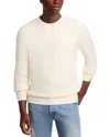 Scotch & Soda Soft Knit Crewneck Sweater In Neutral