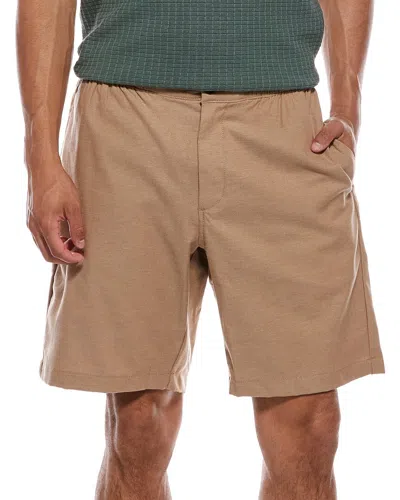 Scotch & Soda Solid Short In Brown
