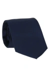 Scotch & Soda Solid Tie In Blue