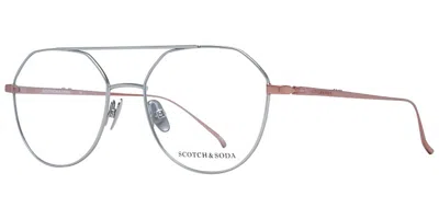 Scotch & Soda Ss1004 Men's Glasses, Silver, Size 53