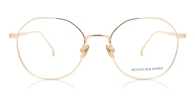 Scotch & Soda Ss1005 Men's Glasses, Gold, Size 51