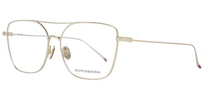 Scotch & Soda Ss1008 Men's Glasses, Gold, Size 55