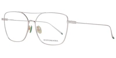 Scotch & Soda Ss1008 Men's Glasses, Silver, Size 55
