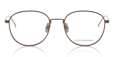 Scotch & Soda Ss2001 Men's Glasses, Brown, Size 51