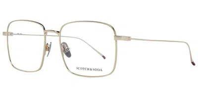 Scotch & Soda Ss2007 Men's Glasses, Gold, Size 53