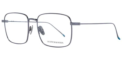 Scotch & Soda Ss2007 Men's Glasses, Gunmetal, Size 53 In Gray