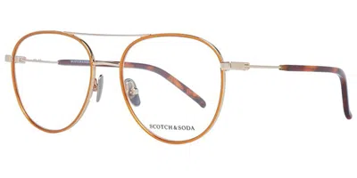 Scotch & Soda Ss2008 Men's Glasses, Gold, Size 54