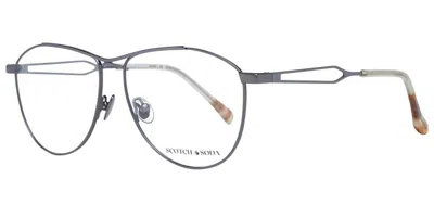 Scotch & Soda Ss2016 Men's Glasses, Gunmetal, Size 55 In Gray