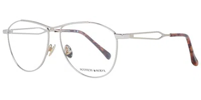 Scotch & Soda Ss2016 Men's Glasses, Silver, Size 55