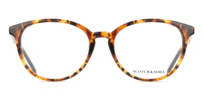 Scotch & Soda Ss3007 Men's Glasses, Tortoiseshell, Size 53 In Brown