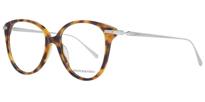 Scotch & Soda Ss3011 Men's Glasses, Tortoiseshell, Size 53 In Brown