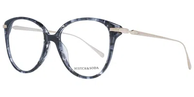 Scotch & Soda Ss3011 Men's Glasses, Tortoiseshell, Size 53 In Gray