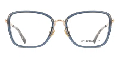 Scotch & Soda Ss3013 Men's Glasses, Blue, Size 55