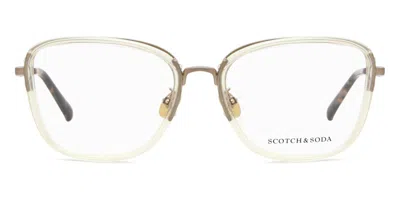 Scotch & Soda Ss3013 Men's Glasses, Clear, Size 55 In Multi