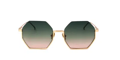 Scotch & Soda Ss5003 466 Women's Sunglasses Green Size 51