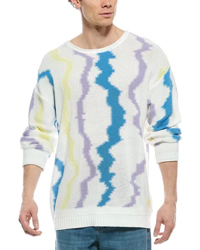 Scotch & Soda Stripe Jumper In Multi