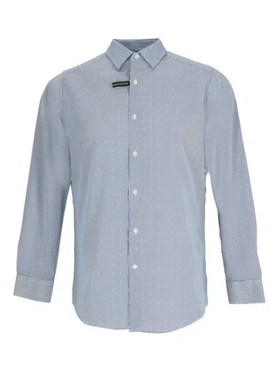 Scotch & Soda Striped Shirt In Blue