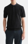 Scotch & Soda Structured Cotton Polo In Multi
