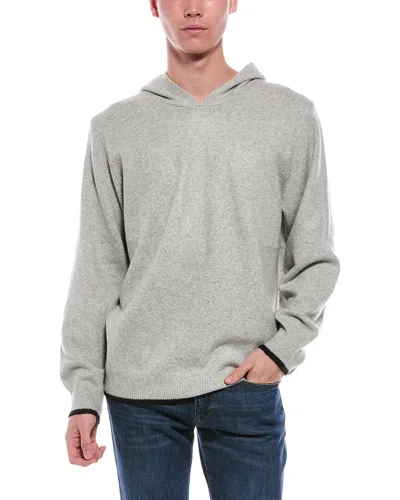 Scotch & Soda Super Soft Sweater Hoodie In Gray
