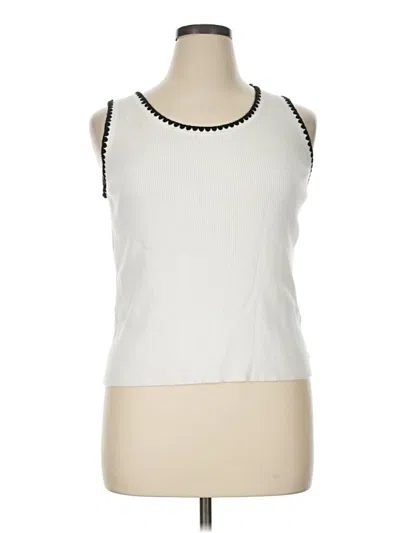 Pre-owned Scotch & Soda Sweater Vest In White