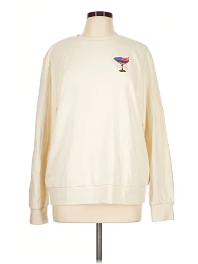 Pre-owned Scotch & Soda Sweatshirt In Ivory