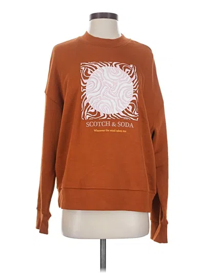 Pre-owned Scotch & Soda Sweatshirt In Orange
