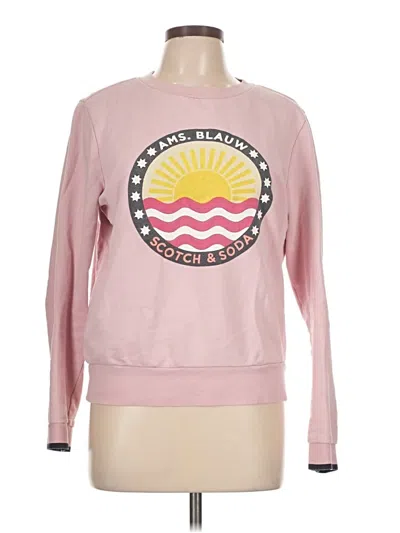 Pre-owned Scotch & Soda Sweatshirt In Pink