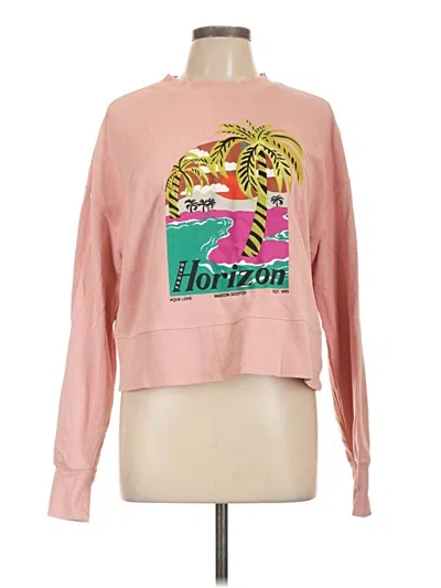 Pre-owned Scotch & Soda Sweatshirt In Pink