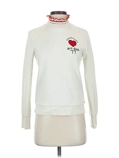 Pre-owned Scotch & Soda Sweatshirt In White