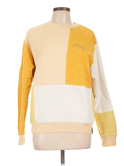 Pre-owned Scotch & Soda Sweatshirt In Yellow