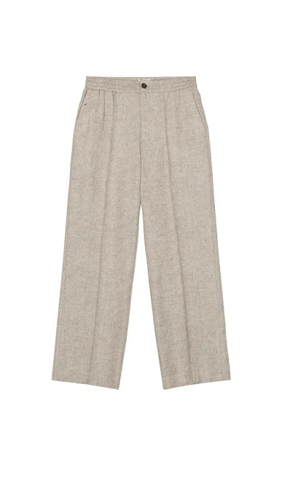 Scotch & Soda Tailored Jersey Pants In Neutral