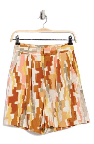 Scotch & Soda Tailored Shorts In Multi
