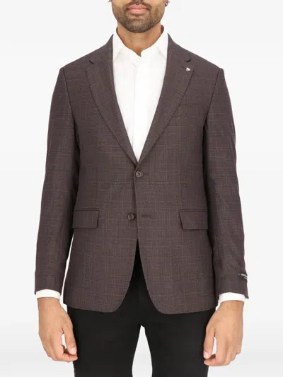 Scotch & Soda Tailored Sports Coat In Brown