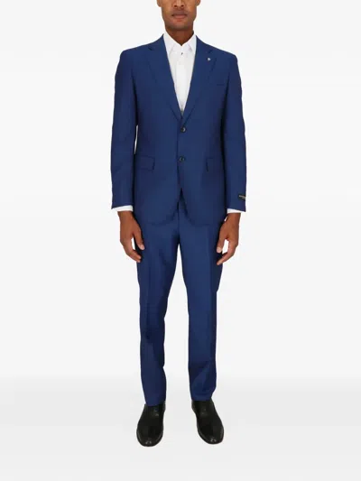 Scotch & Soda Tailored Suit In Blue