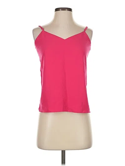 Pre-owned Scotch & Soda Tank Top Pink Cold Shoulder Neckline Tops