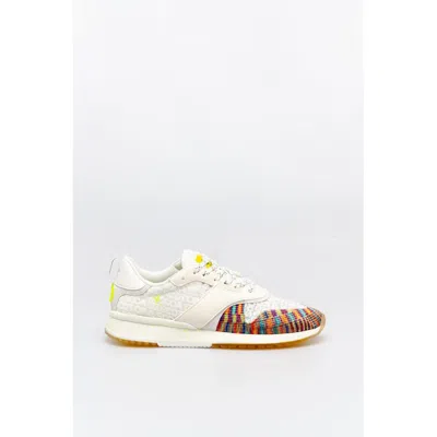 Scotch & Soda Textile Men's Sneakers In White
