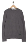 Scotch & Soda Textured Stitch Sweater In Gray