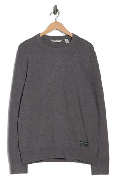 Scotch & Soda Textured Stitch Sweater In Gray