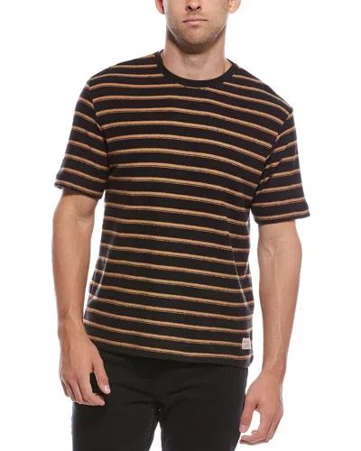 SCOTCH & SODA SCOTCH & SODA TEXTURED STRIPE T-SHIRT