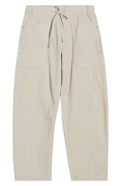 Scotch & Soda The Arc Barrel Leg Pull-on Pants In Neutral